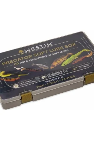 Westin Predator Soft Lure Box - 60pcs Authentique