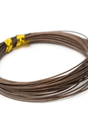 Partridge Bauer Pike Leader Wire 40lb - Brown Achetez Aujourd'hui
