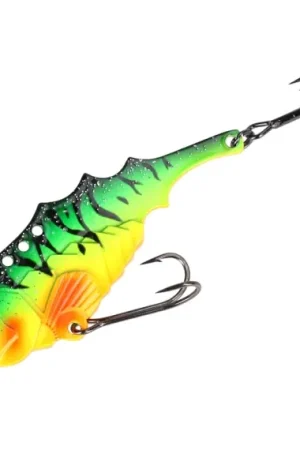 Mikado Cicada M-Vib 5,5cm, 10g - Fire Tiger Expédié Aujourd'hui
