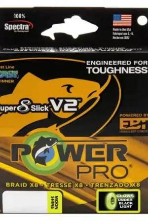 PowerPro Sup 8 Slick V2 455m Aqua Green - 0.36mm 30kg Nouvel Arrivage