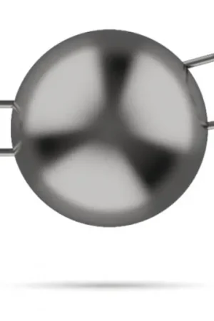 Vente Flash Jaeger Tungsten Cheburashka Sinker Natural (3-pack) - 7g