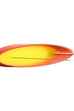 Norolan Pike Spoon Weedless 8 cm - White Red Dernière Chance