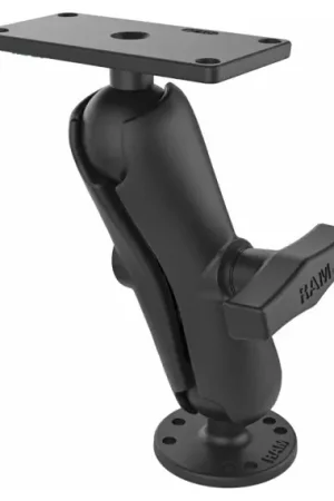 RAM 1.5'' Ball Mount with 2.5'' Round Base & 2'' x 4'' Promotion Saisonnière