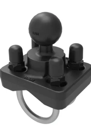 Expédition Rapide RAM Double U-Bolt Ball Base for 1'' - 1.25'' Rails