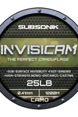 Bon Marché Sonik Subsonik Invisicam 22lb 1200m 0.38mm
