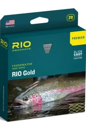 Bon Marché RIO Premier Gold Fly Line Float Moss/Gold# 3
