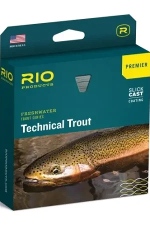 Expédition Rapide RIO Premier Technical Trout DT Fly Line Sky Blue/Peach# 3