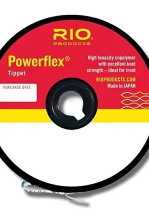 RIO Powerflex Tippet 27,4m, 7X 0,10/1,1kg Nouvelle Collection
