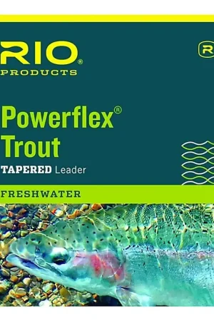 RIO Powerflex Troutleader 12ft 1X 0,25mm/5,9kg Bon Marché