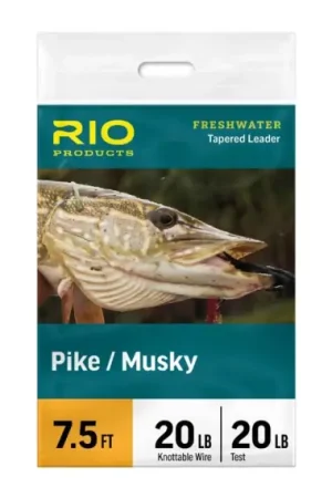 Livraison Express Rio Pike/Musky Leader 7.5ft - 30lb