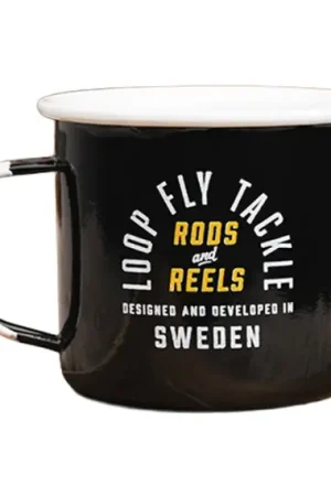 Dernière Chance Loop Rods & Reels Mug - Black