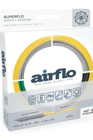Prix Promo Airflo Ridge 2.0 Sniper 4 Season Fast Interm./Sink 3 - #10