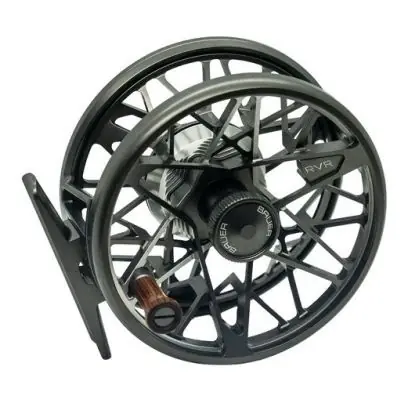 Bauer RVR Charcoal/Silver/Anodize Fly Reel - # 4/5 Vente Directe
