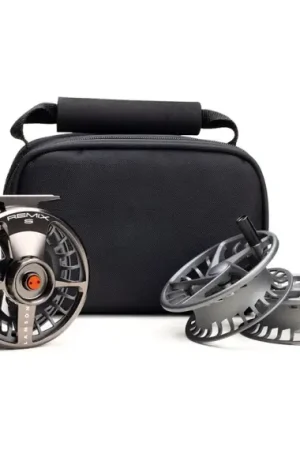 Lamson Remix S-Series Fly Reel 3-Pack Smoke - #4/6 Promotion