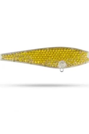 Achetez Aujourd'hui Scout Jerkbait 16 cm 68g Slow Sink - Blank Gold Glitter