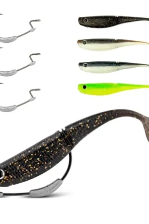 Meilleur Prix Scout Fluke TPE Soft Jerkbait Set