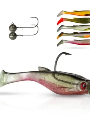 Scout Shad Tungsten Round Jig Head Bundle Haute Qualité