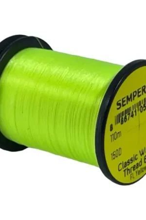 Certifié Semperfli Classic Waxed Thread 110m 12/0 - Yellow