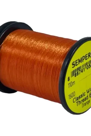 Semperfli Classic Waxed Thread 110m 8/0 - Orange Must-Have