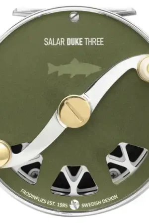Frödin Salar Duke Reel Matte Hunter Green - Four #10/12 Prix Bas