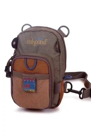 Offre Du Jour Fishpond San Juan Vertical Chest Pack Sand Saddle Brown