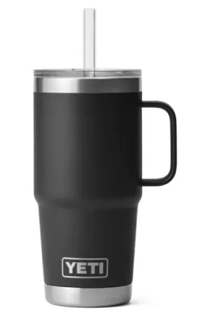 Prix Promo Yeti Rambler 25 Oz Straw Mug - Black