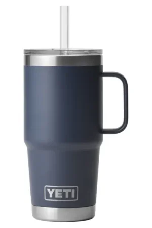 Quantité Limitée Yeti Rambler 25 Oz Straw Mug - Navy