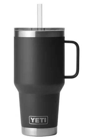 Dernier Modèle Yeti Rambler 35 Oz Straw Mug - Black
