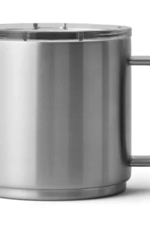 Yeti Rambler 14 Oz Mug - Stainless Steel Prix Bas