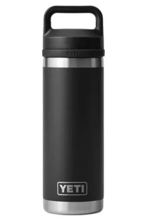Yeti Rambler 18 Oz Bottle Chug - Black Vente Flash