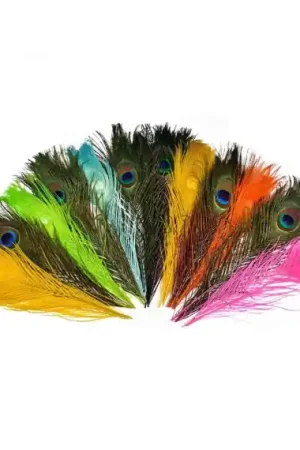 Frödin SNS Peacock Eye Feathers - Hot Orange In Flames Jusqu'à Épuisement Des Stocks