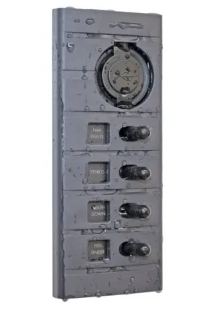 Connex Strömbrytarpanel (4) 2xUSB Livraison Express