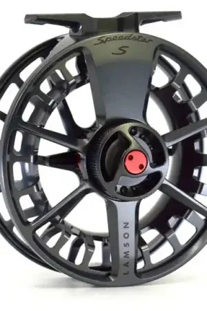 Lamson Speedster S-Series Fly Reel Dark Smoke # 6-8 Retour Gratuit