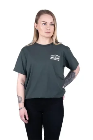 Livraison Express SQRTN X Wolfcreek Lures Tee, Olive - L