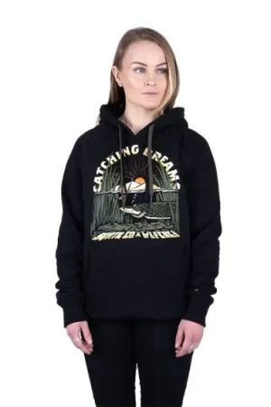 Nouvelle Collection SQRTN X Wolfcreek Lures Dreams Hood, Black - XL