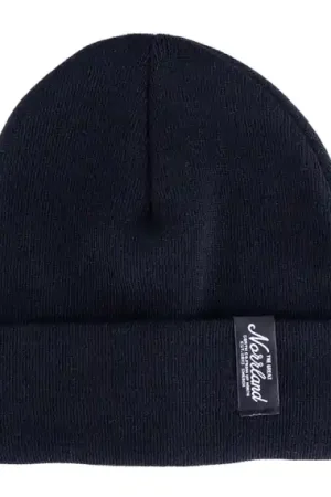 SQRTN TGN Patch Woolpower Beanie Black Certifié