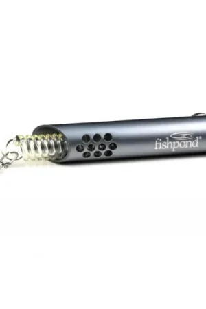 Fishpond Swivel Retractor Gunmetal Soldes