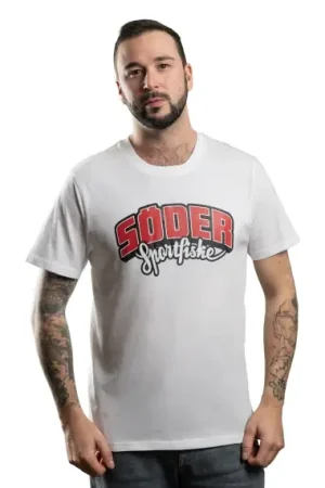 Söder Sportfiske T-shirt White - M Prix Bas