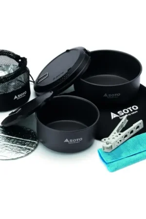Soto Navigator Cook Set Black Commander Vite