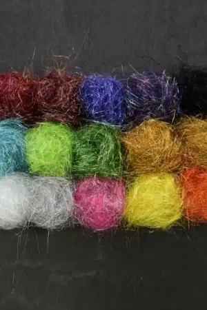 Bon Marché Frödin SSS Glitz Dubbing - Hot Magma Yellow