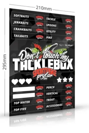 Acheter En Ligne Söder Sticker Sheet Tackle Organizer
