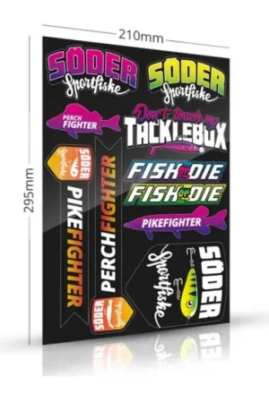 Nouveauté Söder Sticker Sheet Disco