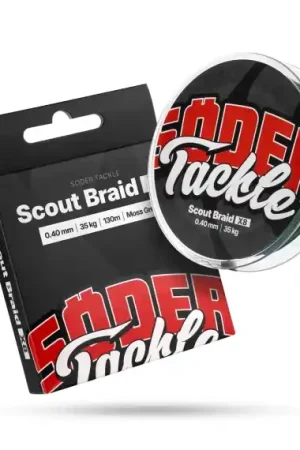 Söder Tackle Scout Braid x8 130m Moss Green - 0,19mm, 13kg Nouvel Arrivage