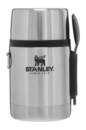 Stanley Mattermos Adventure med sked Rostfritt stål 0,53L Pas Cher