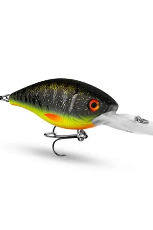 Marque Scout Crankster 7cm, 21g, Floating - Black Perch UV