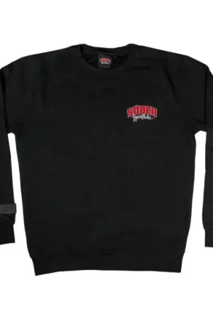 Söder Sportfiske Crewneck Black - M Bon Plan