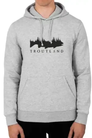 Certifié Troutland Hoodie Heather Grey - M