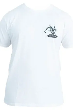 Commande En Gros Svartzonker Peace Out T-shirt Vit - XX-Large