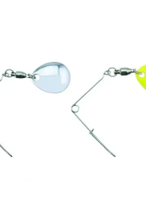 Remise Svartzonker Spinner Rig X-small 2-pack - Gold/Fluo Red