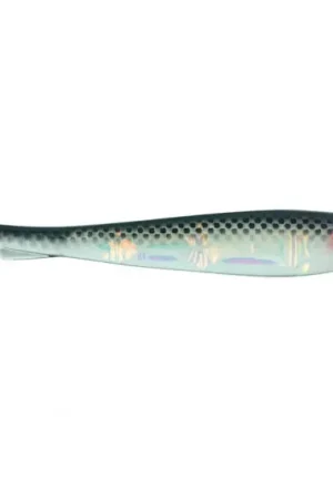 Prix Cassé SvartZonker McRubber Flash Shad 23cm (2-pack) - UV Black Back